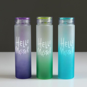Бутылка для воды "Hello Master", 500 мл, со шнурком, микс, 6х22см Бутылка для воды "Hello Master", 500 мл, со шнурком, микс, 6х22см