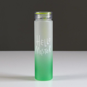 Бутылка для воды "Hello Master", 500 мл, со шнурком, микс, 6х22см Бутылка для воды "Hello Master", 500 мл, со шнурком, микс, 6х22см