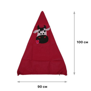 Чехол для растений, конус на шнурках, 100 × 90 см, спанбонд с УФ-стабилизатором, плотность 50 г/м², «Коровка» Чехол для растений, конус на шнурках, 100 × 90 см, спанбонд с УФ-стабилизатором, плотность 50 г/м², «Коровка»