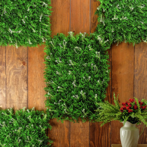 Декоративная панель, 40 × 60 см, «Белые цветы» Декоративная панель, 40 × 60 см, «Белые цветы»