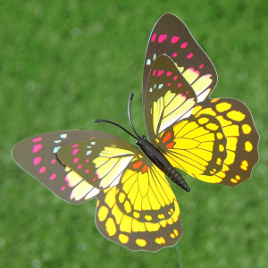 Декоративный штекер "Пёстрая бабочка" микс Декоративный штекер "Пёстрая бабочка" микс