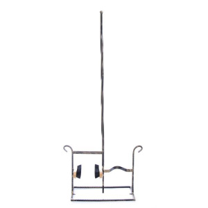 Декроттуар для очистки обуви, 102 × 52 × 22 см, с щёткой и держателем Декроттуар для очистки обуви, 102 × 52 × 22 см, с щёткой и держателем