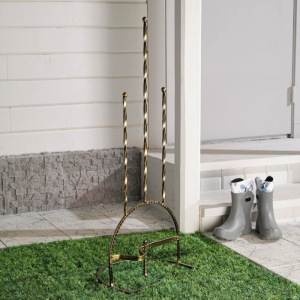 Декроттуар для очистки обуви, 104 × 41 × 31 см, с держателем Декроттуар для очистки обуви, 104 × 41 × 31 см, с держателем