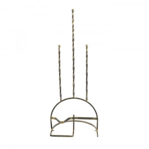 Декроттуар для очистки обуви, 104 × 41 × 31 см, с держателем Декроттуар для очистки обуви, 104 × 41 × 31 см, с держателем