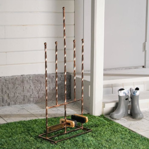 Декроттуар для очистки обуви, 105 × 42 × 25 см, с щёткой и держателем Декроттуар для очистки обуви, 105 × 42 × 25 см, с щёткой и держателем