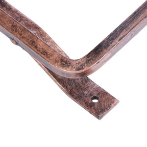 Декроттуар для очистки обуви, 105 × 42 × 25 см, с щёткой и держателем Декроттуар для очистки обуви, 105 × 42 × 25 см, с щёткой и держателем