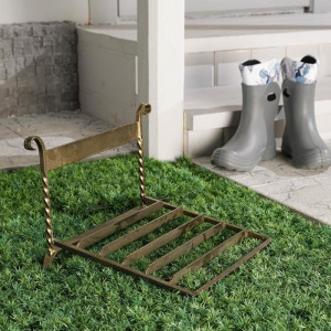 Декроттуар для очистки обуви, 32 × 41 × 25 см, бронза Декроттуар для очистки обуви, 32 × 41 × 25 см, бронза