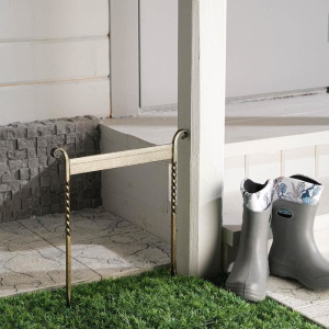 Декроттуар для очистки обуви, 40 × 42 см, витой, бронза Декроттуар для очистки обуви, 40 × 42 см, витой, бронза