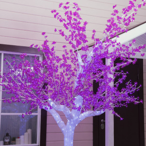 Дерево светодиодное улич. 3 м. "Акриловое" 2304LED, 140W, 220V, ФИОЛЕТОВЫЙ Дерево светодиодное улич. 3 м. "Акриловое" 2304LED, 140W, 220V, ФИОЛЕТОВЫЙ