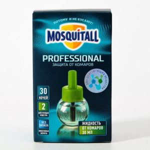 Дополнительный флакон-жидкость от комаров "Mosquitall", 30 ночей, 30 мл Дополнительный флакон-жидкость от комаров "Mosquitall", 30 ночей, 30 мл