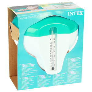 Дозатор плавающий, с градусником, 29043 INTEX Дозатор плавающий, с градусником, 29043 INTEX