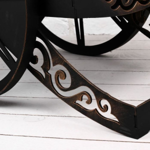 Дровница с поддоном "Пушка" 60х35х41 см Дровница с поддоном "Пушка" 60х35х41 см