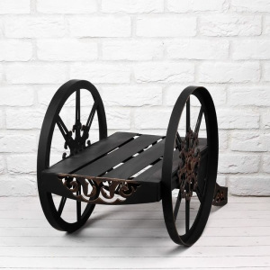 Дровница с поддоном "Пушка" 60х35х41 см Дровница с поддоном "Пушка" 60х35х41 см