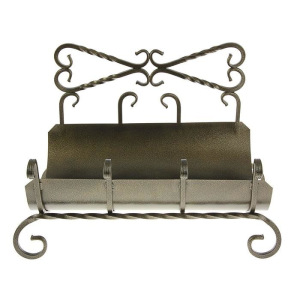 Дровница узорная с поддоном 46х38х46 см Дровница узорная с поддоном 46х38х46 см