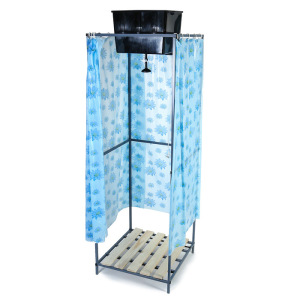 Душ дачный, 75 × 75 × 250 см, тент, бак пластиковый, 55 л, с ЭВН Душ дачный, 75 × 75 × 250 см, тент, бак пластиковый, 55 л, с ЭВН