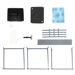 Душ дачный, 75 × 75 × 250 см, тент, бак пластиковый, 55 л, с ЭВН Душ дачный, 75 × 75 × 250 см, тент, бак пластиковый, 55 л, с ЭВН