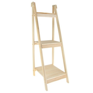 Этажерка деревянная, 40×50×120см, 3 яруса, "Добропаровъ" Этажерка деревянная, 40×50×120см, 3 яруса, "Добропаровъ"