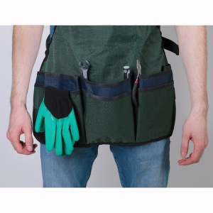 Фартук садовый, 11 карманов, цвет МИКС Фартук садовый, 11 карманов, цвет МИКС