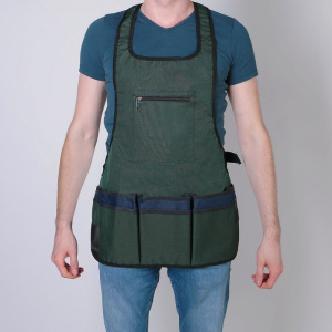 Фартук садовый, 11 карманов, цвет МИКС Фартук садовый, 11 карманов, цвет МИКС
