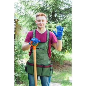 Фартук садовый, 11 карманов, цвет МИКС Фартук садовый, 11 карманов, цвет МИКС