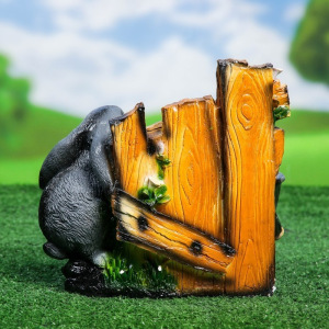 Фигурное кашпо "Заяц с ведром" МИКС Фигурное кашпо "Заяц с ведром" МИКС