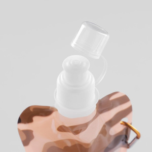 Фляжка мягкая с карабином «Камуфляж», 480 мл, микс Фляжка мягкая с карабином «Камуфляж», 480 мл, микс