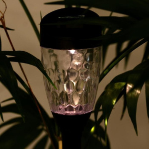 Фонарь садовый на солнечной батарее 35 см, d-5.5 см, 1 led, пластик Фонарь садовый на солнечной батарее 35 см, d-5.5 см, 1 led, пластик