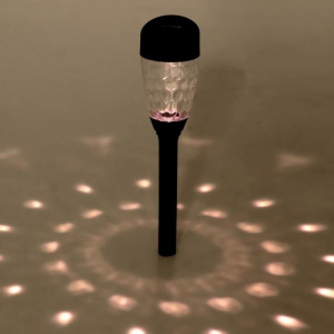 Фонарь садовый на солнечной батарее 35 см, d-5.5 см, 1 led, пластик Фонарь садовый на солнечной батарее 35 см, d-5.5 см, 1 led, пластик