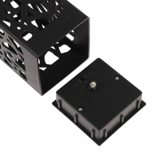 Фонарь садовый на солнечной батарее "Ажурная резьба", 6 х 29 х 6 см, 1 led, пластик, Т.БЕЛЫЙ Фонарь садовый на солнечной батарее "Ажурная резьба", 6 х 29 х 6 см, 1 led, пластик, Т.БЕЛЫЙ