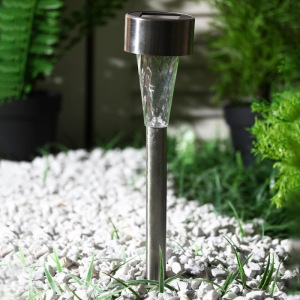 Фонарь садовый на солнечной батарее "Цилиндр" 35,5 см, d-5,5 см, LED Фонарь садовый на солнечной батарее "Цилиндр" 35,5 см, d-5,5 см, LED