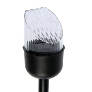 Фонарь садовый на солнечной батарее "Цилиндр скошенный" 36см, d-6,5см, 1 led, пласт., т-бел. Фонарь садовый на солнечной батарее "Цилиндр скошенный" 36см, d-6,5см, 1 led, пласт., т-бел.