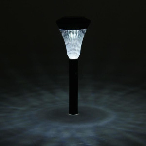 Фонарь садовый на солнечной батарее "Конус" 31,5 см, d-7 см, 1 led, пластик Фонарь садовый на солнечной батарее "Конус" 31,5 см, d-7 см, 1 led, пластик