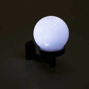 Фонарь садовый на солнечной батарее "Настенный шар" 14 х 15 х 10 см, 1 led, пластик Фонарь садовый на солнечной батарее "Настенный шар" 14 х 15 х 10 см, 1 led, пластик