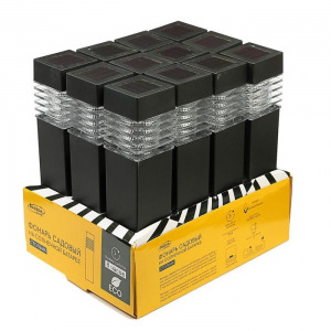 Фонарь садовый на солнечной батарее "Столбик", 39 х 6 х 6 см, 1 led,пластик, Тепло-Белый Фонарь садовый на солнечной батарее "Столбик", 39 х 6 х 6 см, 1 led,пластик, Тепло-Белый