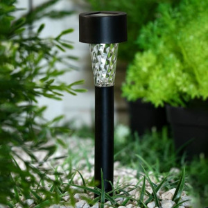 Фонарь садовый на солнечной батарее "Трапеция" 30 см, d-4,5 см, 1 led, пластик, шоубокс Фонарь садовый на солнечной батарее "Трапеция" 30 см, d-4,5 см, 1 led, пластик, шоубокс