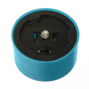 Фонарь садовый на солнечной батарее "Трапеция", 31см, d=4.5 см,1 led,пластик, голубая ножка Фонарь садовый на солнечной батарее "Трапеция", 31см, d=4.5 см,1 led,пластик, голубая ножка