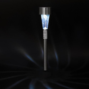 Фонарь садовый на солнечной батарее "Трапеция" 38 см, d - 5,3 см, 1 led, металл Фонарь садовый на солнечной батарее "Трапеция" 38 см, d - 5,3 см, 1 led, металл