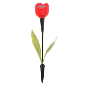 Фонарь садовый на солнечной батарее "Тюльпан" 47 см, d-6 см, 1 led, пластик Фонарь садовый на солнечной батарее "Тюльпан" 47 см, d-6 см, 1 led, пластик