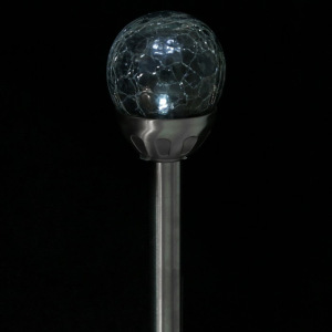 Фонарь садовый на солнечной батарее Smartbuy, 37 см, 1 led, нержавеющая сталь, стекло Фонарь садовый на солнечной батарее Smartbuy, 37 см, 1 led, нержавеющая сталь, стекло