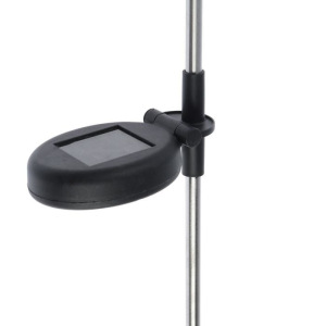 Фонарь садовый на солнечной батарее Uniel Sirius, нержавеющая сталь, свет белый, 730 мм Фонарь садовый на солнечной батарее Uniel Sirius, нержавеющая сталь, свет белый, 730 мм