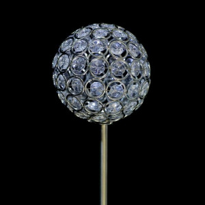 Фонарь садовый на солнечной батарее Uniel Sirius, нержавеющая сталь, свет белый, 730 мм Фонарь садовый на солнечной батарее Uniel Sirius, нержавеющая сталь, свет белый, 730 мм