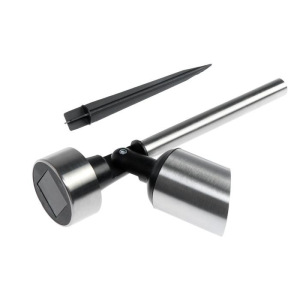 Фонарь садовый на солнечной батарее Uniel SPOT, нержавеющая сталь, белый свет, IP44, 375 мм Фонарь садовый на солнечной батарее Uniel SPOT, нержавеющая сталь, белый свет, IP44, 375 мм