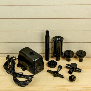 Фонтан для садового водоёма HJ-1843, 40 Вт, h = 2.5 м, 1800 л/ч, шнур 5 м Фонтан для садового водоёма HJ-1843, 40 Вт, h = 2.5 м, 1800 л/ч, шнур 5 м