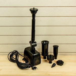 Фонтан для садового водоёма HJ-1843, 40 Вт, h = 2.5 м, 1800 л/ч, шнур 5 м Фонтан для садового водоёма HJ-1843, 40 Вт, h = 2.5 м, 1800 л/ч, шнур 5 м