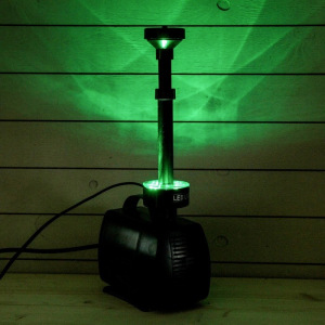 Фонтан для садового водоёма LED-10000FP, 100 Вт, h = 6 м, 6500 л/ч, LED 30 ламп Фонтан для садового водоёма LED-10000FP, 100 Вт, h = 6 м, 6500 л/ч, LED 30 ламп