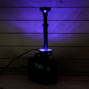 Фонтан для садового водоёма LED-10000FP, 100 Вт, h = 6 м, 6500 л/ч, LED 30 ламп Фонтан для садового водоёма LED-10000FP, 100 Вт, h = 6 м, 6500 л/ч, LED 30 ламп