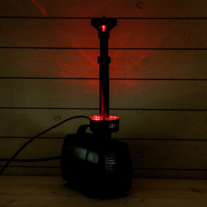 Фонтан для садового водоёма LED-10000FP, 100 Вт, h = 6 м, 6500 л/ч, LED 30 ламп Фонтан для садового водоёма LED-10000FP, 100 Вт, h = 6 м, 6500 л/ч, LED 30 ламп