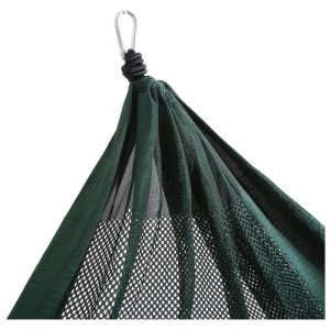 Гамак 260 х 140 см, нейлон, цвет зелёный Гамак 260 х 140 см, нейлон, цвет зелёный