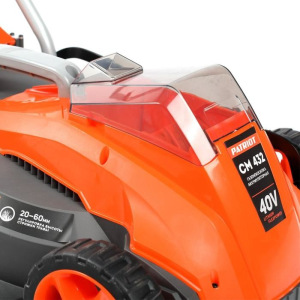 Газонокосилка аккумуляторная PATRIOT CM432, 40 В, бесщеточный двигатель, БЕЗ АКБ И ЗУ Газонокосилка аккумуляторная PATRIOT CM432, 40 В, бесщеточный двигатель, БЕЗ АКБ И ЗУ