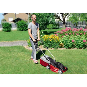 Газонокосилка Einhell GE-EM 1233,1250 Вт, 3300 об/мин,330х 20-60 мм,30 л, до 300 м² Газонокосилка Einhell GE-EM 1233,1250 Вт, 3300 об/мин,330х 20-60 мм,30 л, до 300 м²